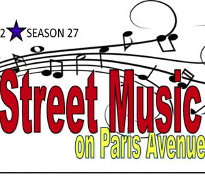 Port Royal Street music poster
