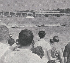 the history of the beaufort water festival old black and white photo
