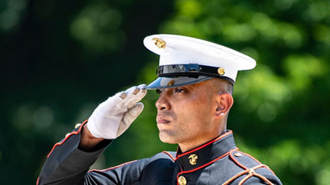 Parris Island Graduations. a marine