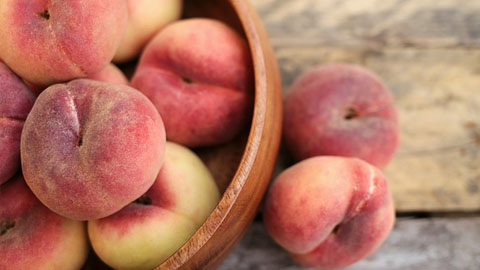 Immerse Yourself in Peach Season. peaches
