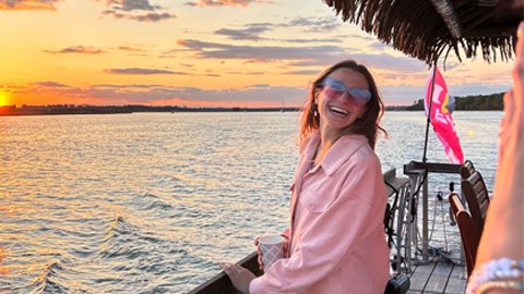 LowCo Tiki tours. a woman on a